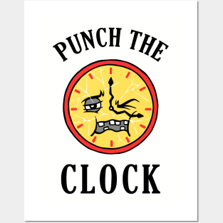 Punch The Clock Posters and Art